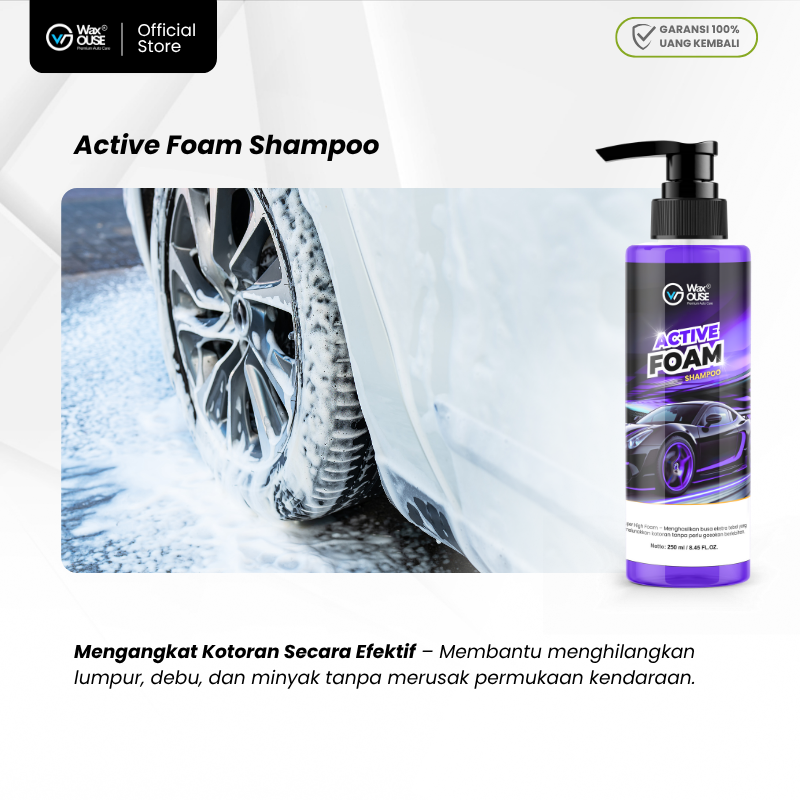Active Foam Shampoo Touchless pH Balanced 250mL