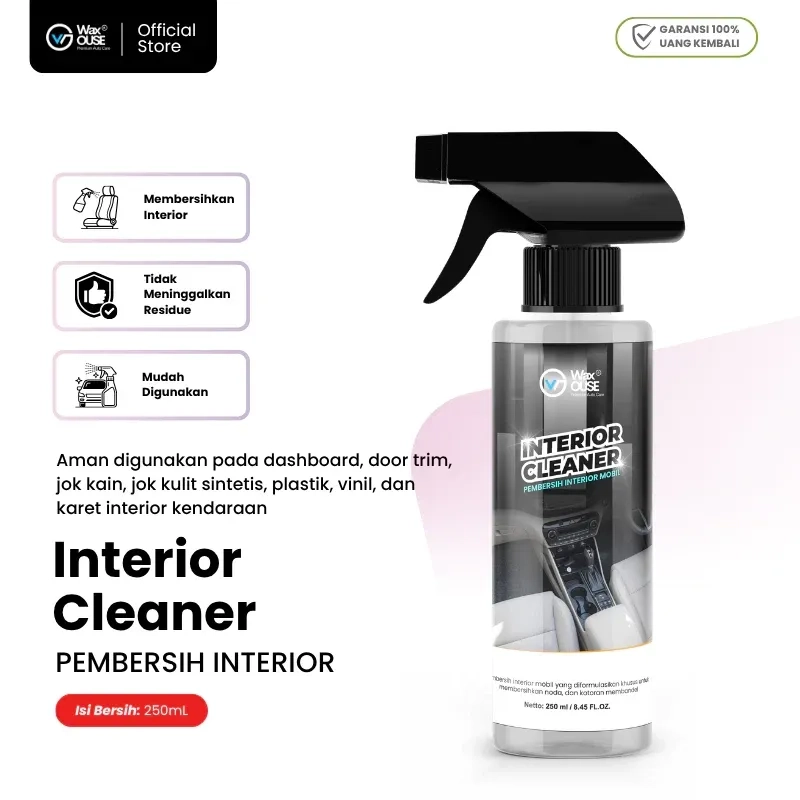 Waxouse Interior Cleaner Pembersih Interior Mobil Pembersih Dashboard Trim Mobil