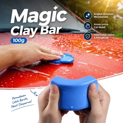 Magic Clay Bar Cleaner Mobil 100g