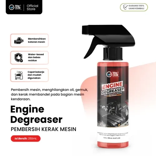 Waxouse Super Engine Degreaser Cairan Pembersih Kerak Mesin Mobil dan Motor
