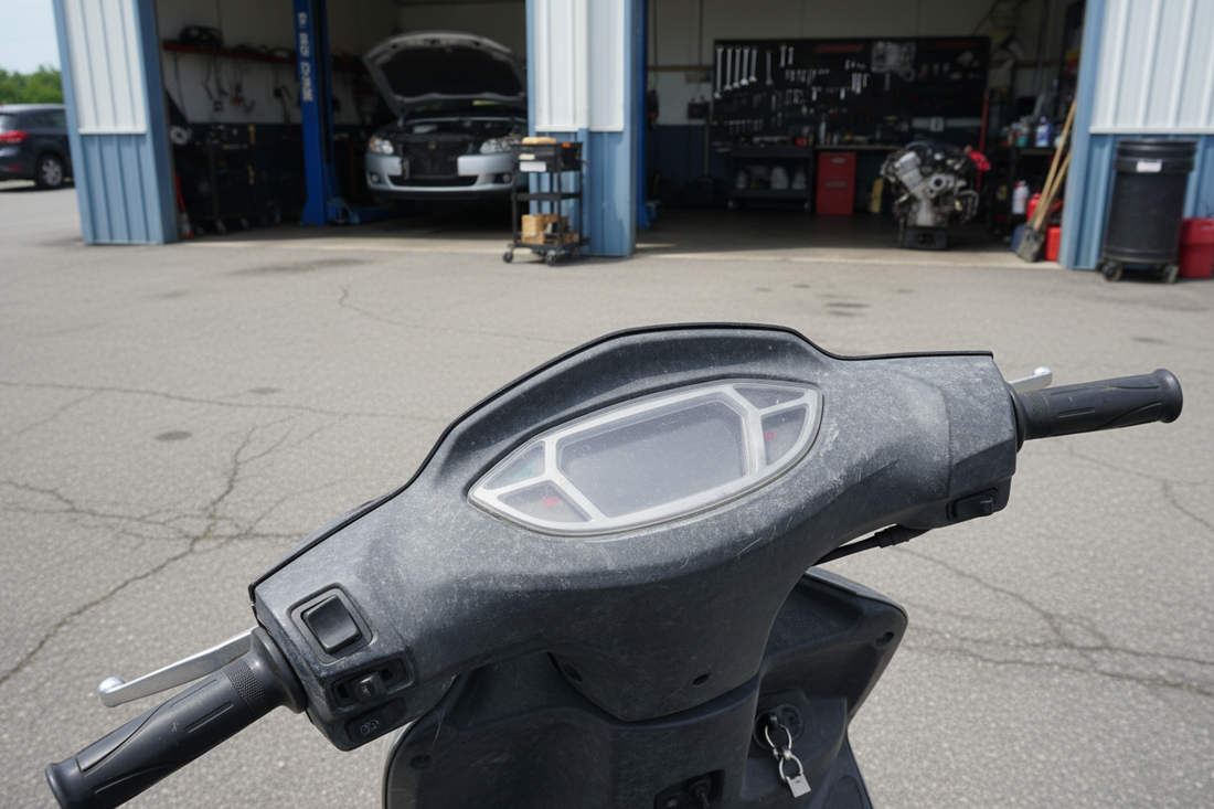 Cara Mengembalikan Warna Hitam Kusam Spakbor & Dashboard Motor Tanpa ke Salon