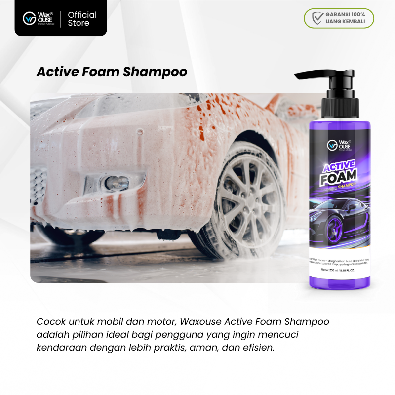 Active Foam Shampoo Touchless pH Balanced 250mL