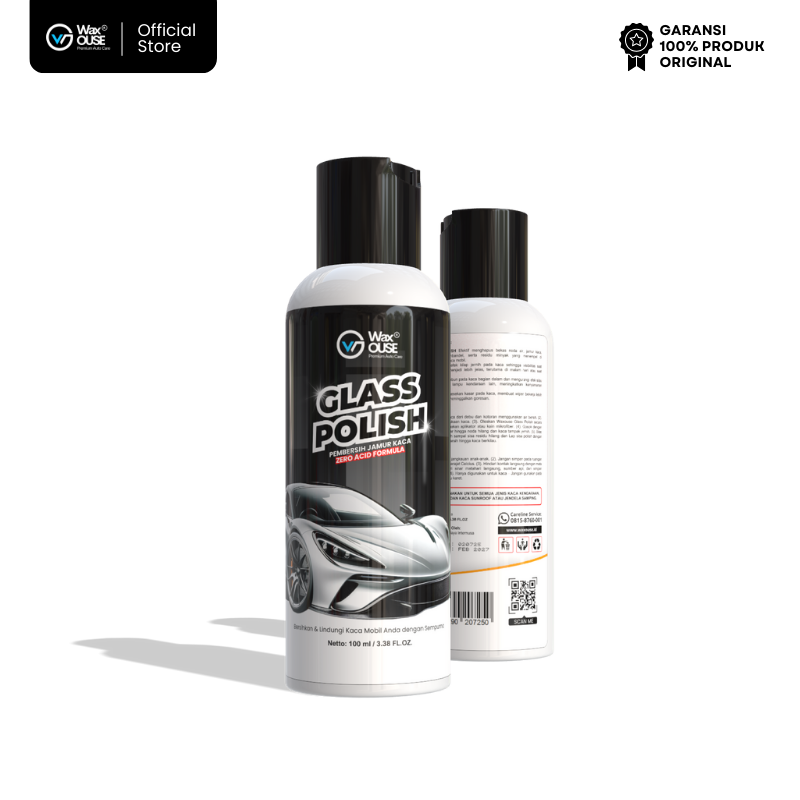 Glass Polish Pembersih Jamur Kaca Mobil 100ml