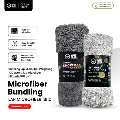 Bundling Microfiber Isi 2 Pcs Drying & Ultimate