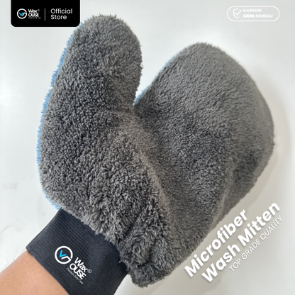 Microfiber Wash Mitten Top Grade Quality 400 GSM