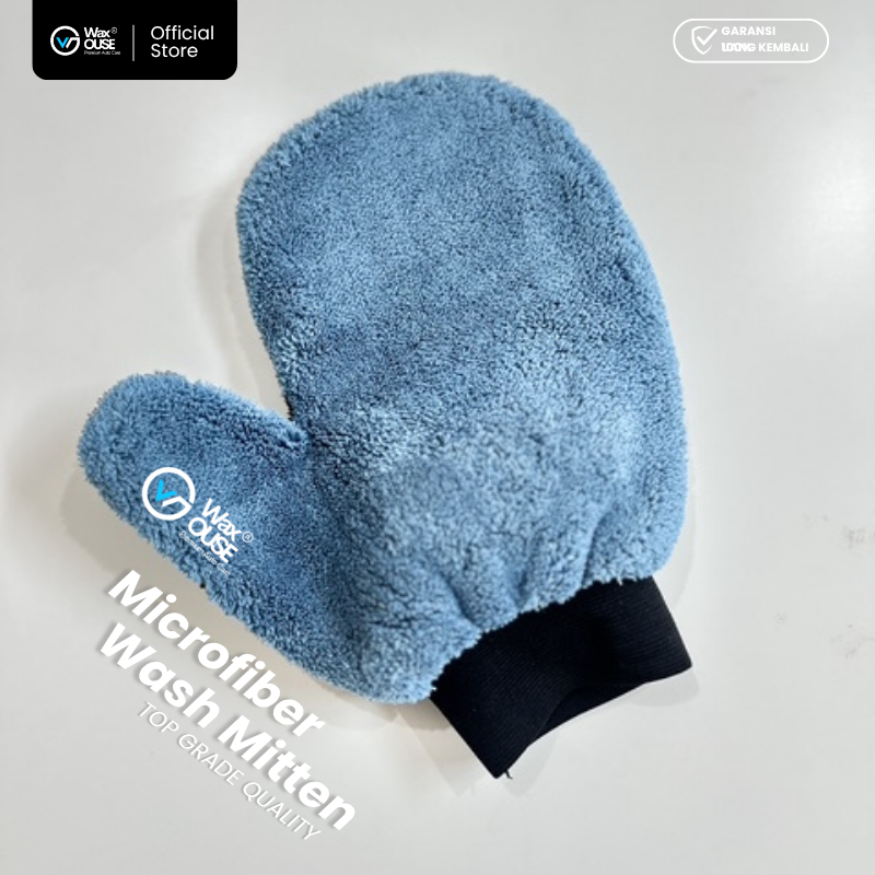 Microfiber Wash Mitten Top Grade Quality 400 GSM
