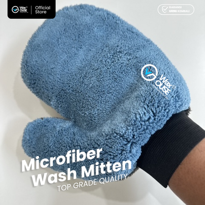 Microfiber Wash Mitten Top Grade Quality 400 GSM