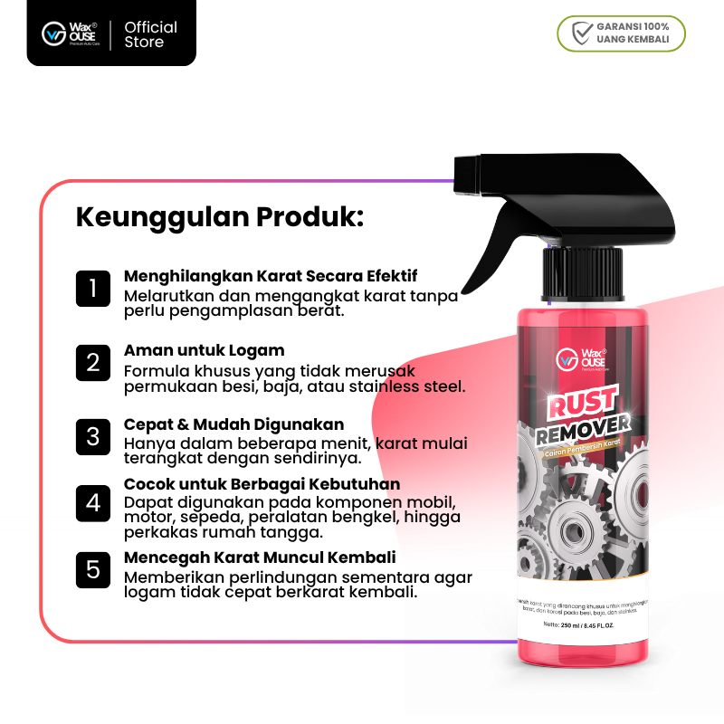 Rust Remover Penghilang Karat 250ml