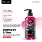 Shampoo & Wax 500ml pH Balanced Car Wash