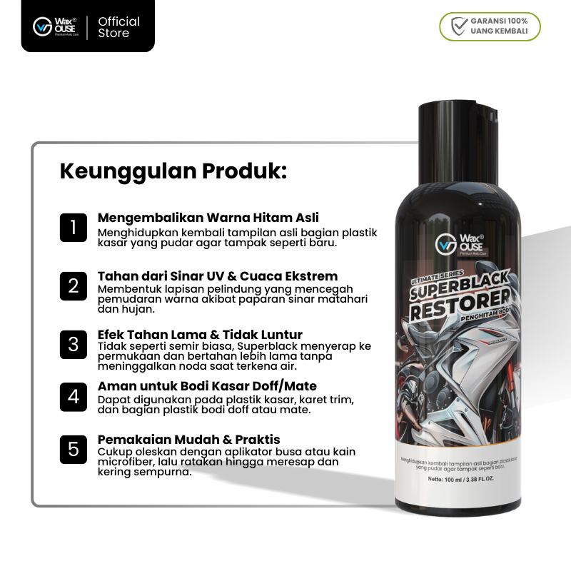 Black To Black Restorer 100ml