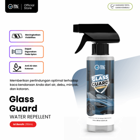 Waxouse Glass Guard Water Repellent Spray Cairan Pelapis Kaca Mobil Glass Coating Efek Daun Talas