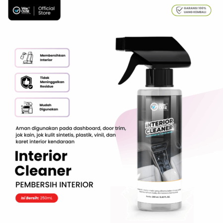 Waxouse Interior Cleaner – Pembersih Interior Mobil Tanpa Residue & Aman untuk Berbagai Permukaan
