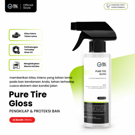 Waxouse Pure Tire Gloss Pengkilap dan Proteksi Ban