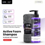 Bundling Active Foam Shampoo Touchless 250ml & Drying Edgeless Microfiber 420gsm